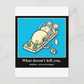 マウスおもしろい製品 ポストカード