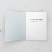 マウスおもしろい誕生日カード カード (内部)