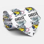 マウスおよびチーズタイ ネクタイ (ロール)