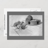 マウスがマウストラップを無効にする ポストカード (正面/裏面)