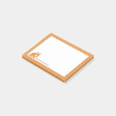 マウスが付いているかわいい子猫 ポストイット (アングル)