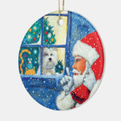 マウスとして静寂でであって下さい セラミックオーナメント (左)