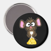 マウスとチーズ磁石 マグネット (正面/裏面)