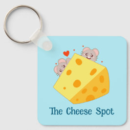 マウスとチーズ キーホルダー
