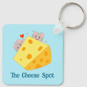 マウスとチーズ キーホルダー (裏面)