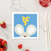 マウスとチーズ スタンダードカクテルナプキン (インサイチュ)