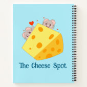 マウスとチーズ ノートブック (裏面)