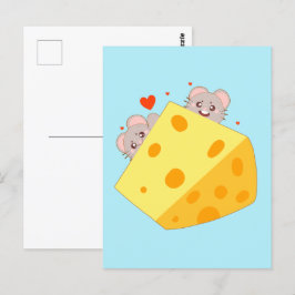 マウスとチーズ ポストカード