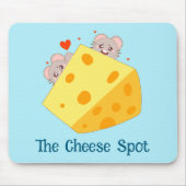 マウスとチーズ マウスパッド (正面)