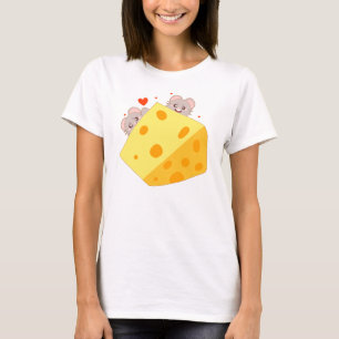マウスとチーズ Tシャツ