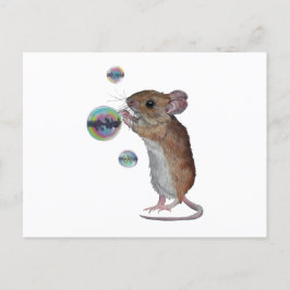 マウスとバブル 案内ポストカード