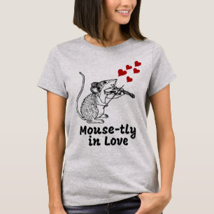 マウスと恋愛中 Tシャツ