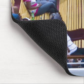 マウスと押しつぶすこと マウスパッド (コーナー)