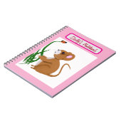 マウスとLadybugスパイラルフォトノートブック ノートブック (左側)