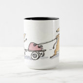 マウスのスケート マグカップ (中央)