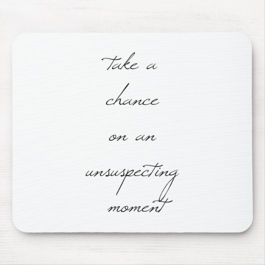 マウスのチャンスパッドを取る マウスパッド (正面)