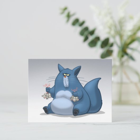 マウスのトラップの郵便はがき ポストカード (スタンド正面)