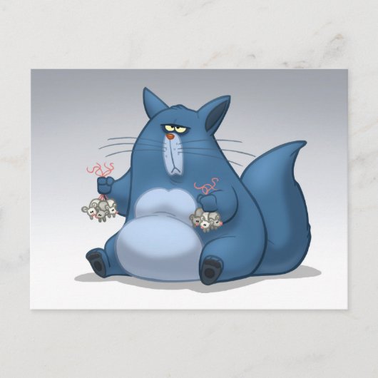 マウスのトラップの郵便はがき ポストカード (正面)