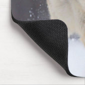 マウスのパッドイエローストーンのオオカミ マウスパッド (コーナー)