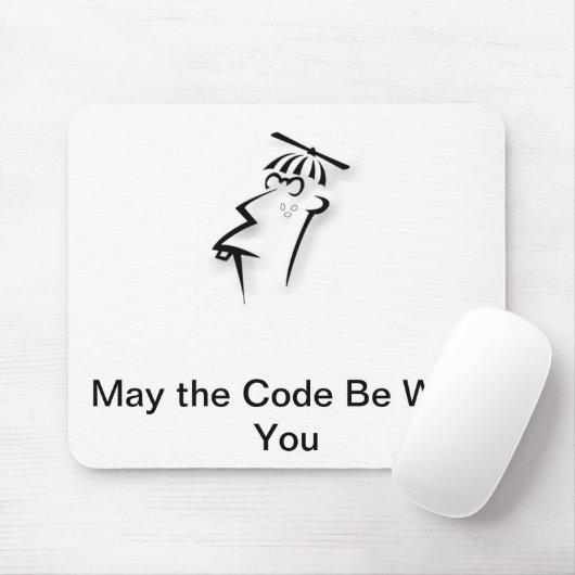 マウスのパッド – コードがあなたと一緒かもしれない マウスパッド (マウス)