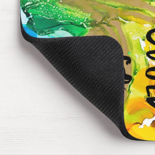 マウスのパッド「彼女信じは彼の彼女が行うことができた」 マウスパッド (コーナー)