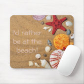 マウスのパッド – 私はビーチにいる マウスパッド (マウス)