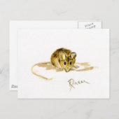 マウスのポストカード ポストカード (正面/裏面)