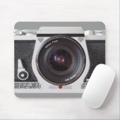 マウスのマットに対するレトロ80sカメラの効果 マウスパッド (マウス)