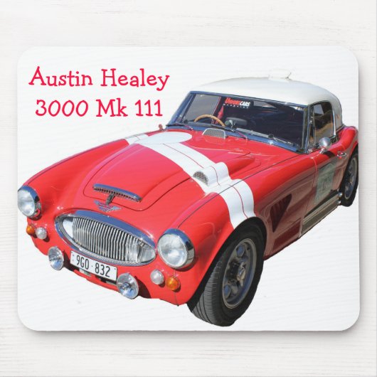 マウスのマットオースティン+Healey+3000+Mk+111 マウスパッド (正面)