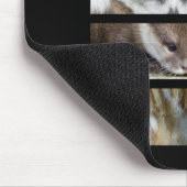 マウスのマット-動物の目 マウスパッド (コーナー)