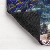 マウスのマット-淡いブルーの外科医の魚 マウスパッド (コーナー)