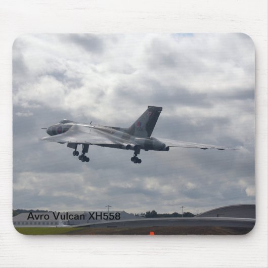 マウスのマットAvro Vulcan XH558 マウスパッド (正面)