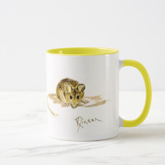 マウスの信号器のマグ マグカップ (右)