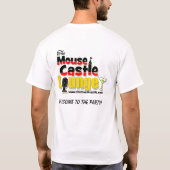 マウスの城のラウンジの人の基本的なティー Tシャツ (裏面)