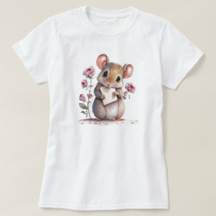 マウスの女の子 Tシャツ
