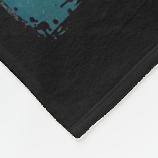 マウスの子猫を追いかける肉猫マウスのパロディ猫サメ フリースブランケット (角)