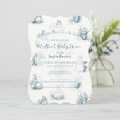 マウスの小さな赤ちゃんシャワー 招待状 (スタンド正面)