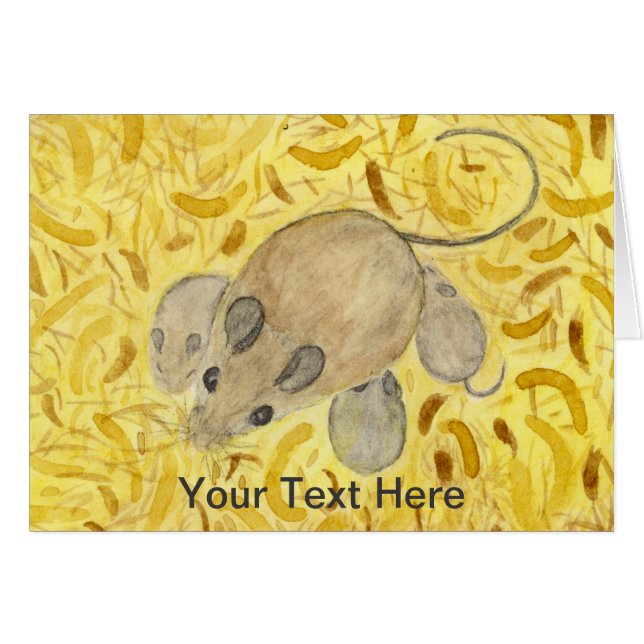 マウスの巣の水色 (正面横)