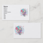 マウスの最初の誕生日Tシャツとプレゼント 名刺 (正面/裏面)