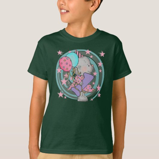 マウスの最初の誕生日Tシャツとプレゼント Tシャツ (正面)