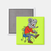 マウスの服飾 マグネット (正面/裏面)