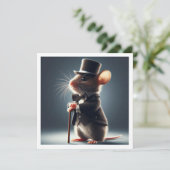 マウスの男の子、マウスの誕生日パーティー 招待状 (スタンド正面)