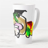 マウスの秋 カフェラテマグ (右アングル)