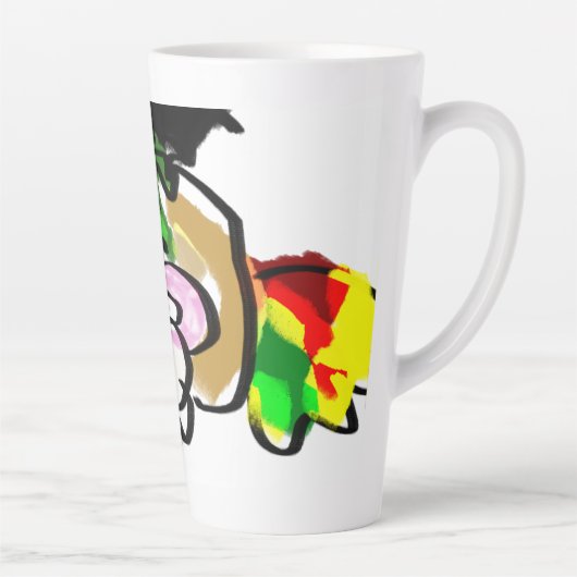 マウスの秋 カフェラテマグ (右)