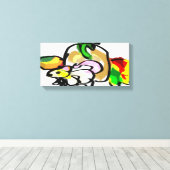 マウスの秋 キャンバスプリント (インサイチュ (ウッドフロア))