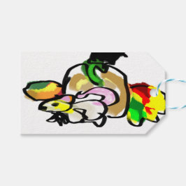 マウスの秋 ギフトタグ