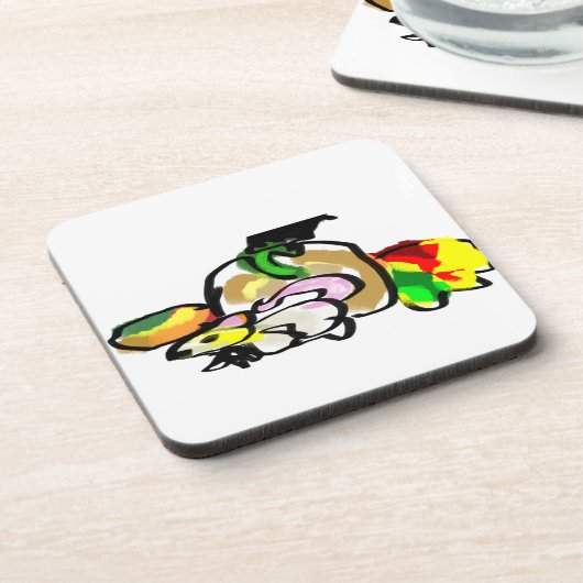 マウスの秋 コースター (左側)