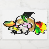 マウスの秋 スパークリングワインラベル (シングルラベル)