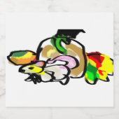 マウスの秋 スパークリングワインラベル (シングルラベル)