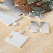 マウスの穴でお茶の時間 ジグソーパズル (側面)